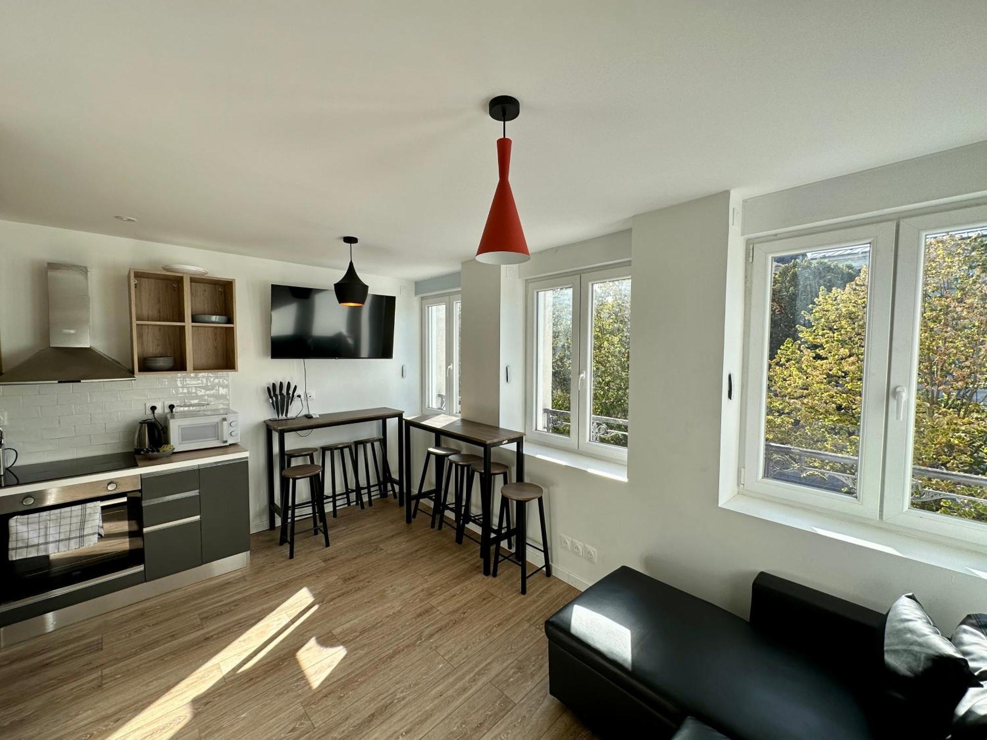 Petra - Appartement Climatise En Hypercentre Reims Bagian luar foto