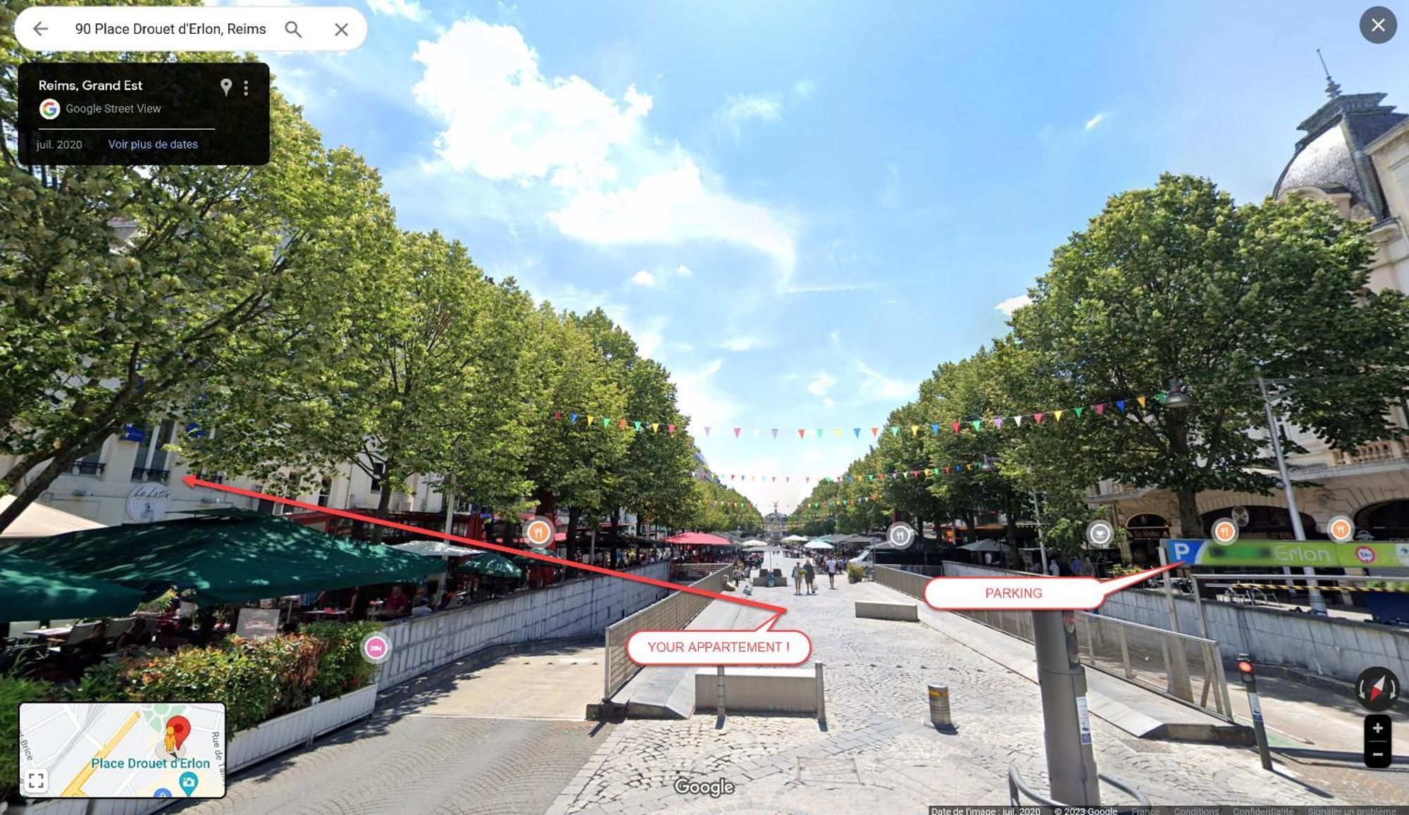 Petra - Appartement Climatise En Hypercentre Reims Bagian luar foto